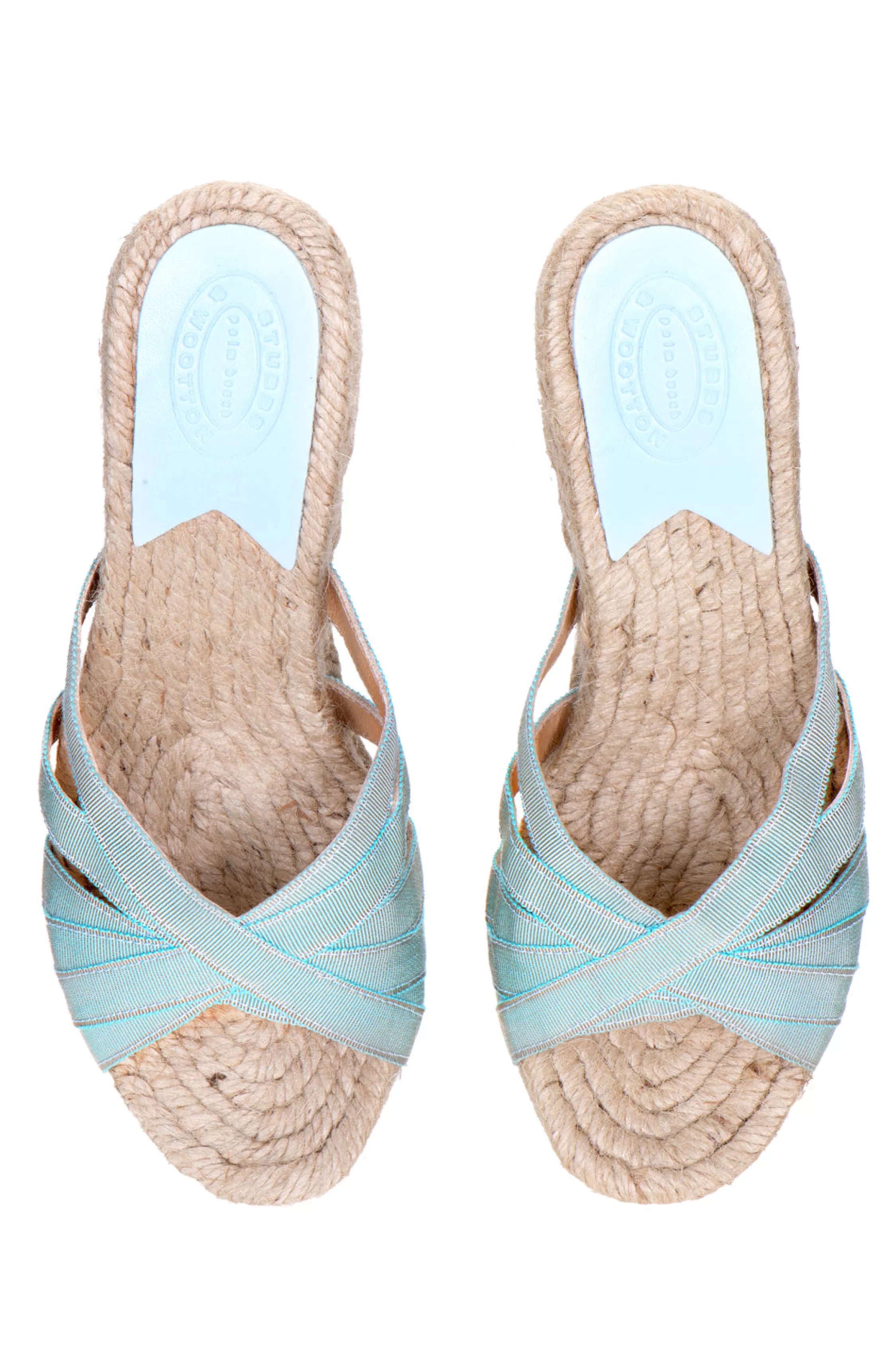 Heel*Stubbs & Wootton Aqua (Grace) Blue