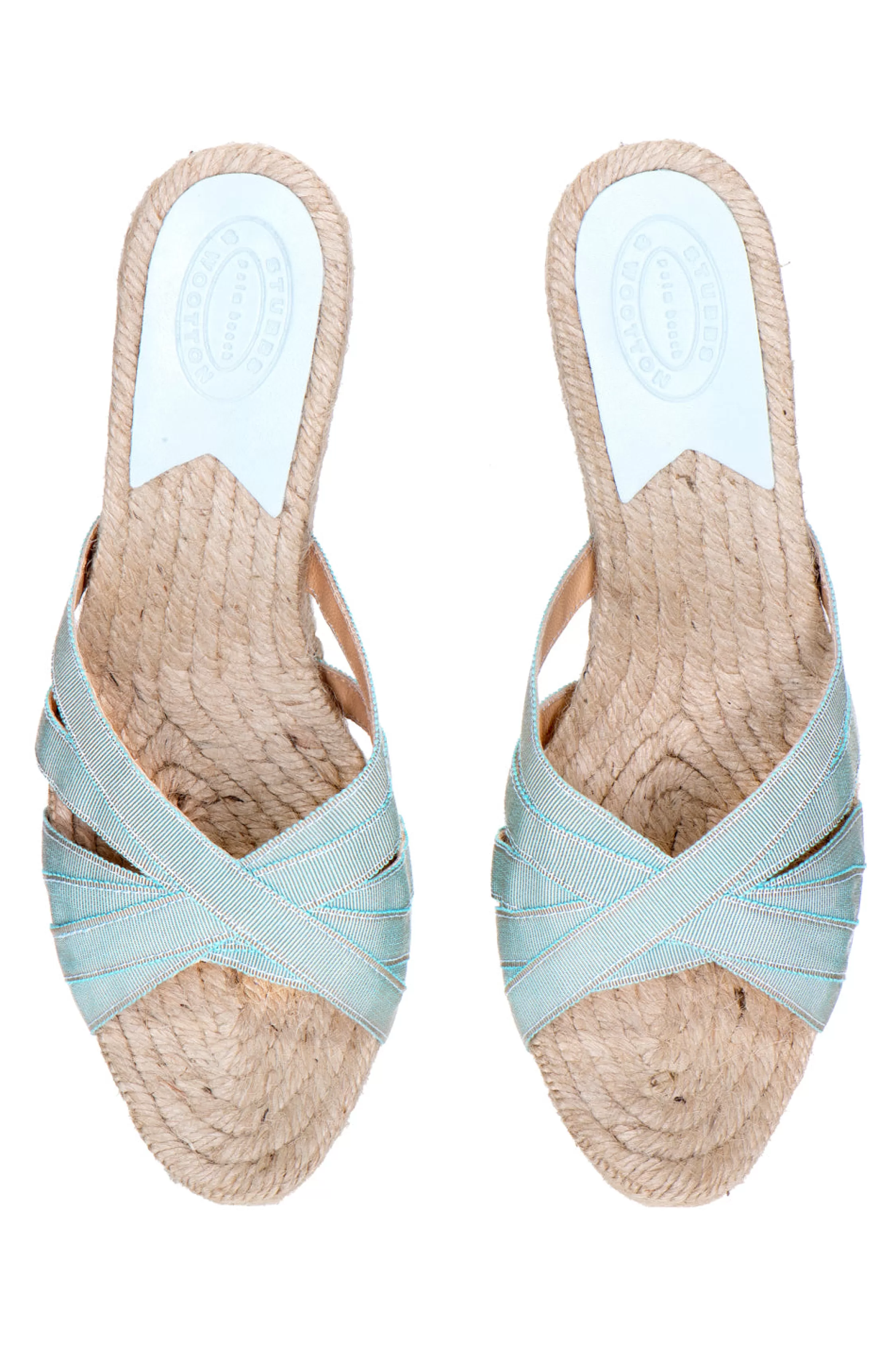 Heel*Stubbs & Wootton Aqua (Kelly) Blue