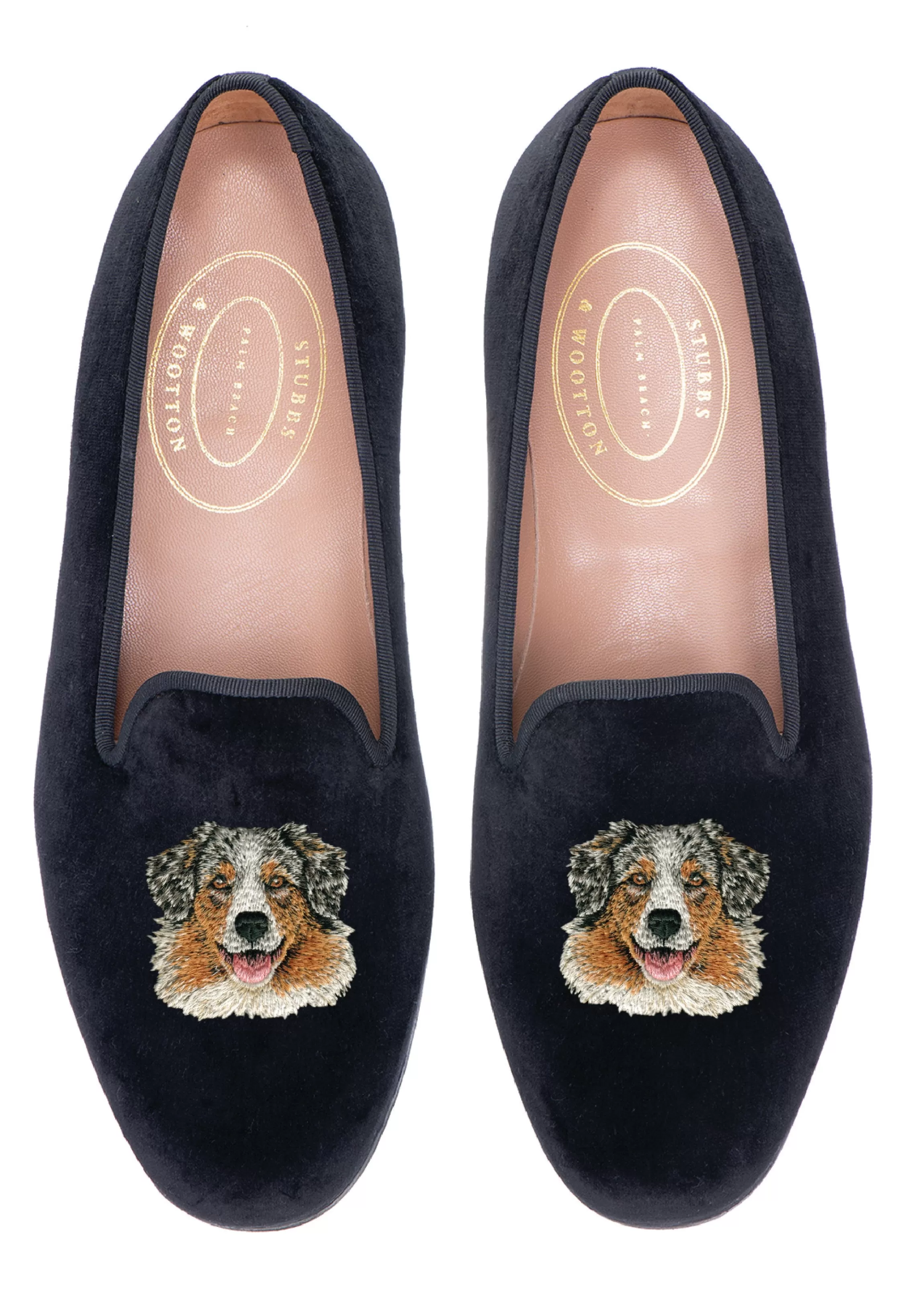 Slipper*Stubbs & Wootton Australian Shepard (Men) Black