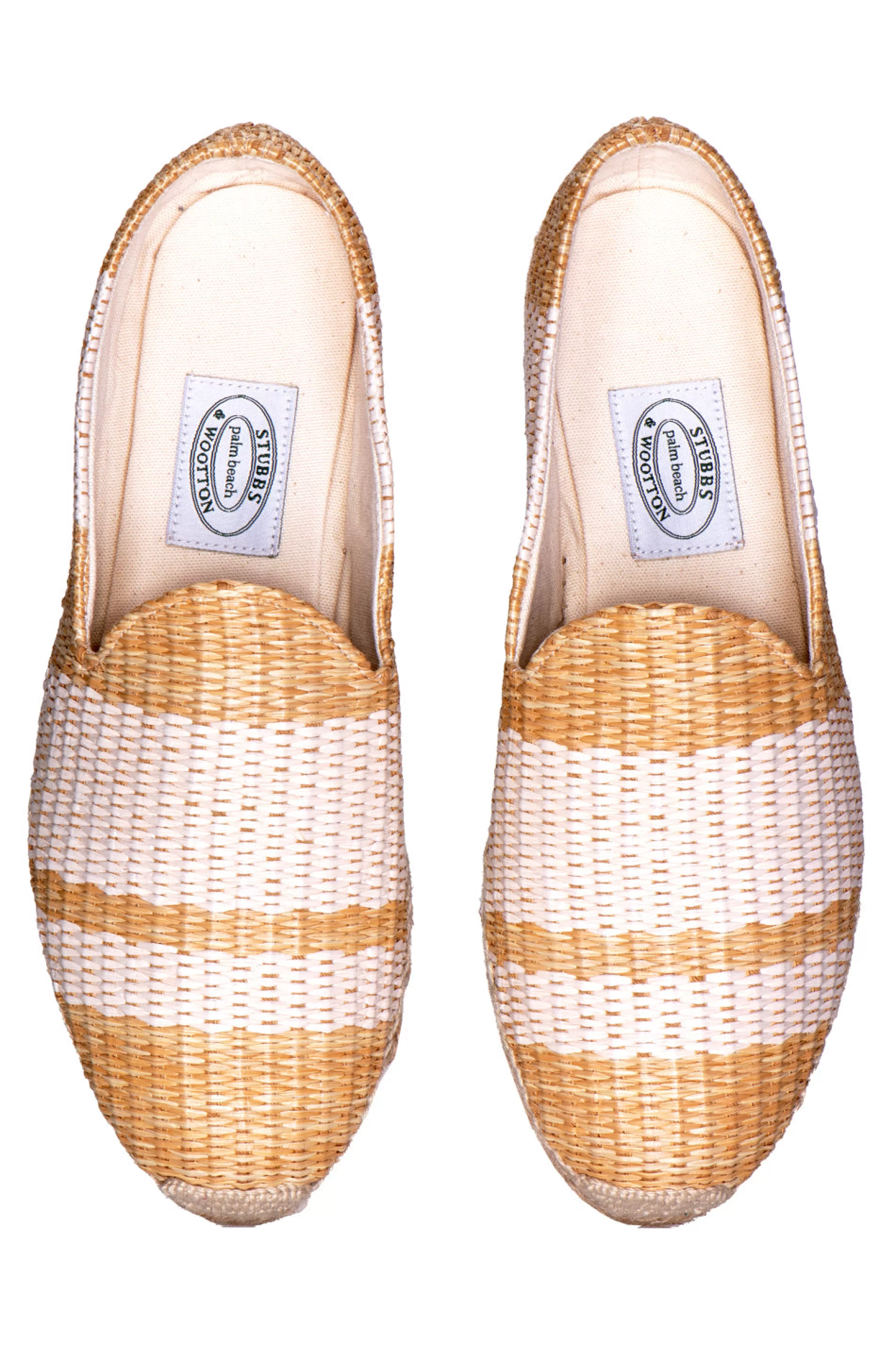 Espadrille*Stubbs & Wootton Basket Gatsby (Women) Natural