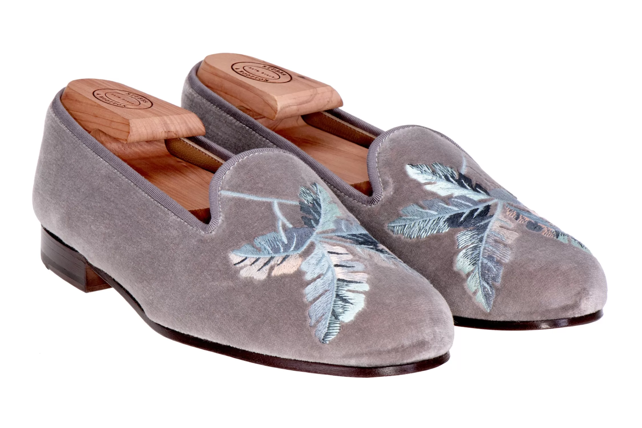 Slipper*Stubbs & Wootton Broadleaf Dove (Women) Gray