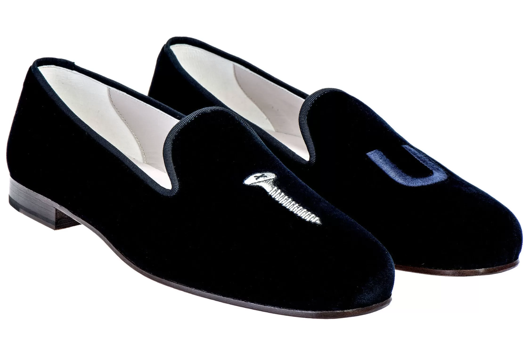 Slipper*Stubbs & Wootton College Private Stock (Women) Midnight