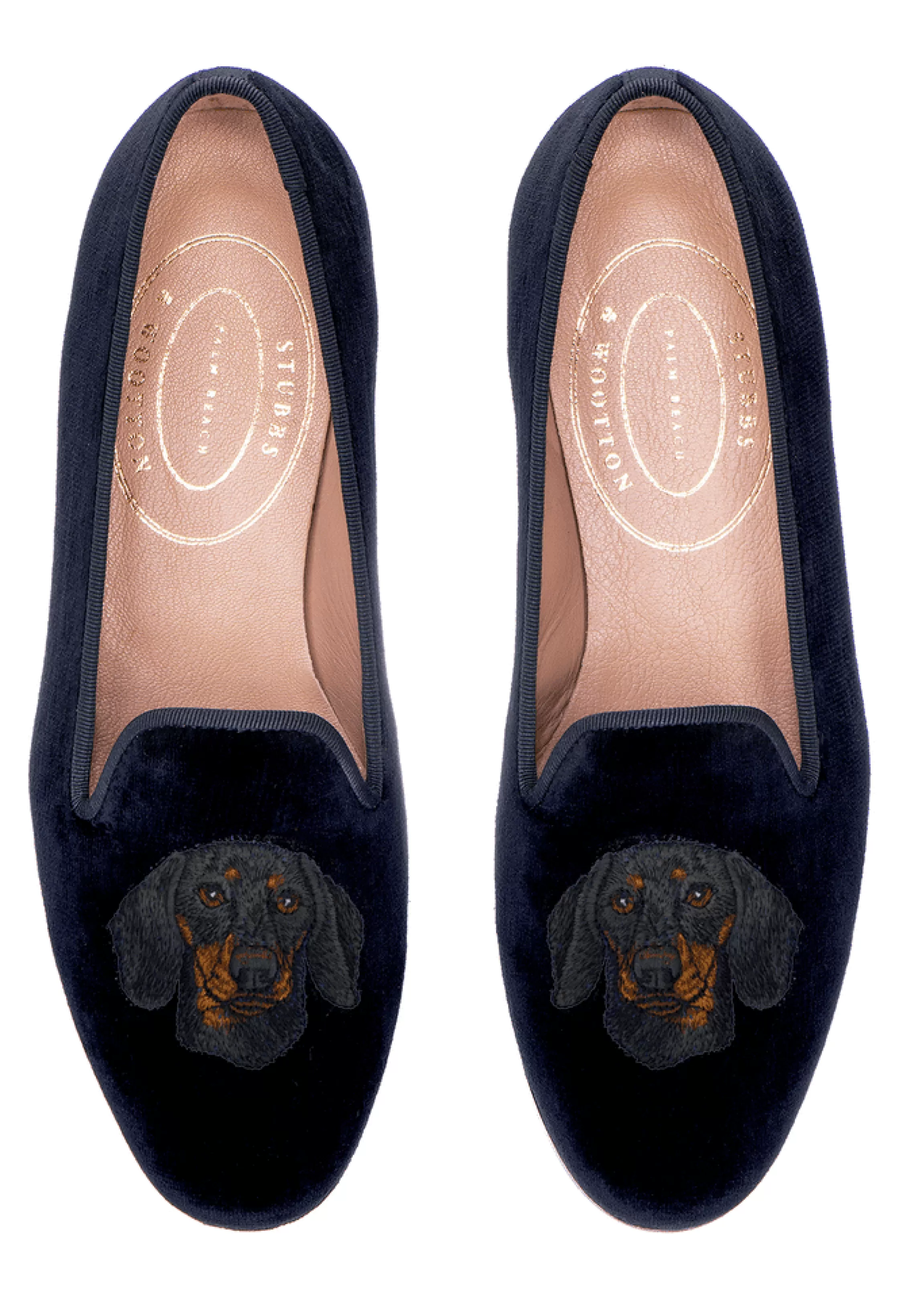 Slipper*Stubbs & Wootton Dachshund (Women) Black