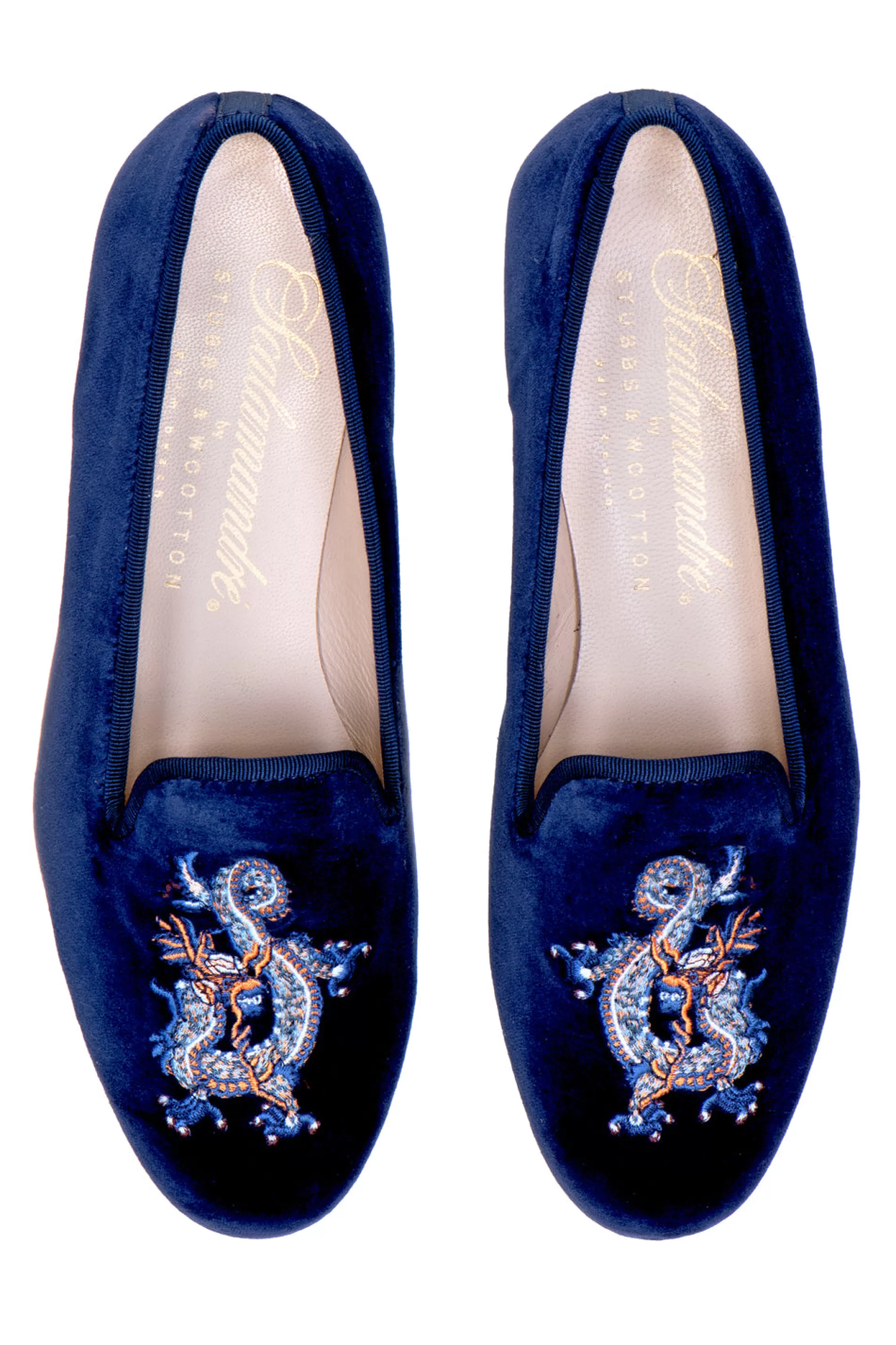 Slipper*Stubbs & Wootton Dragon Indigo (Women) Navy