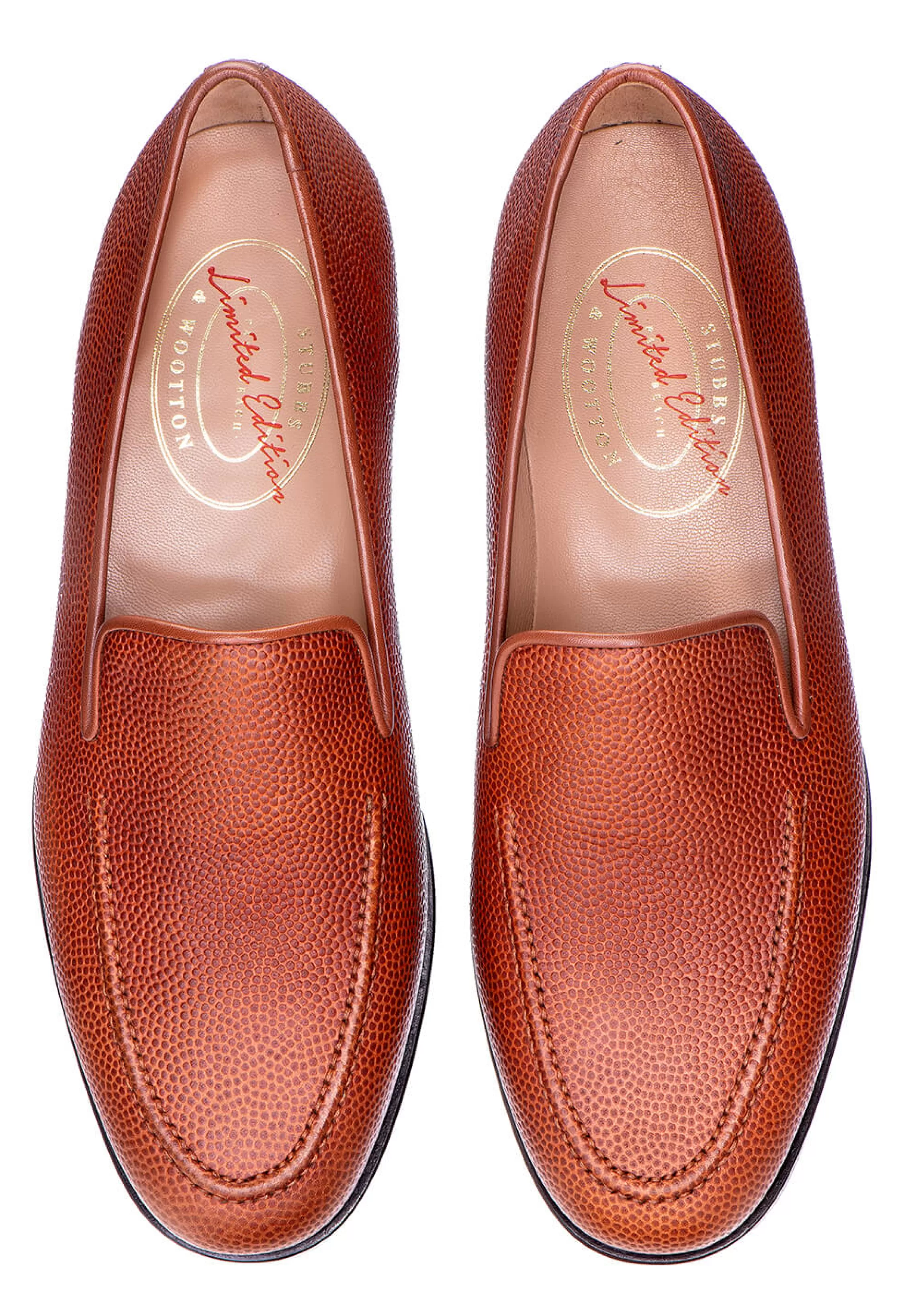 Venetian*Stubbs & Wootton Football Leather Venetian (Men) Orange