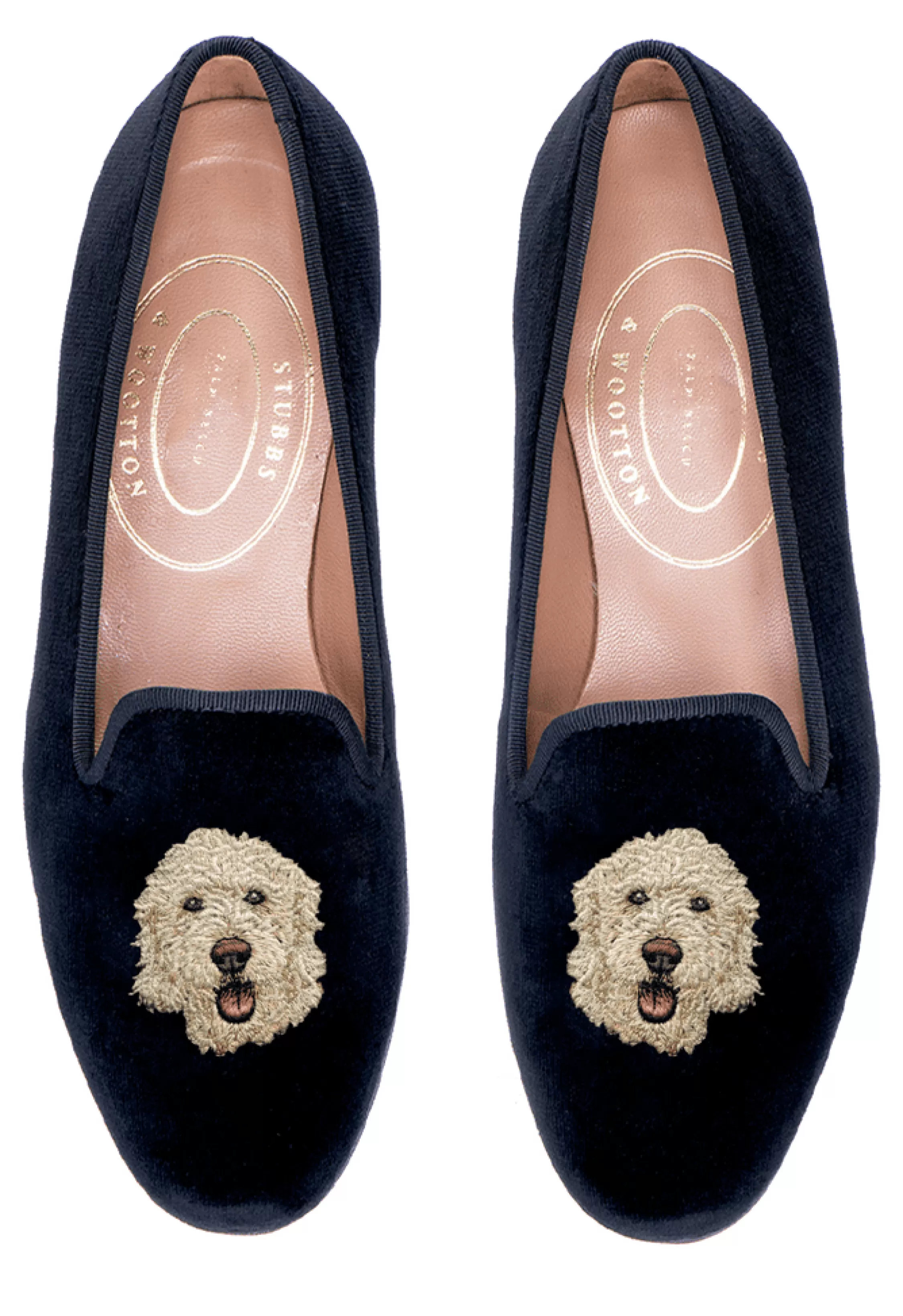 Slipper*Stubbs & Wootton GoldenDoodle (Women) Black