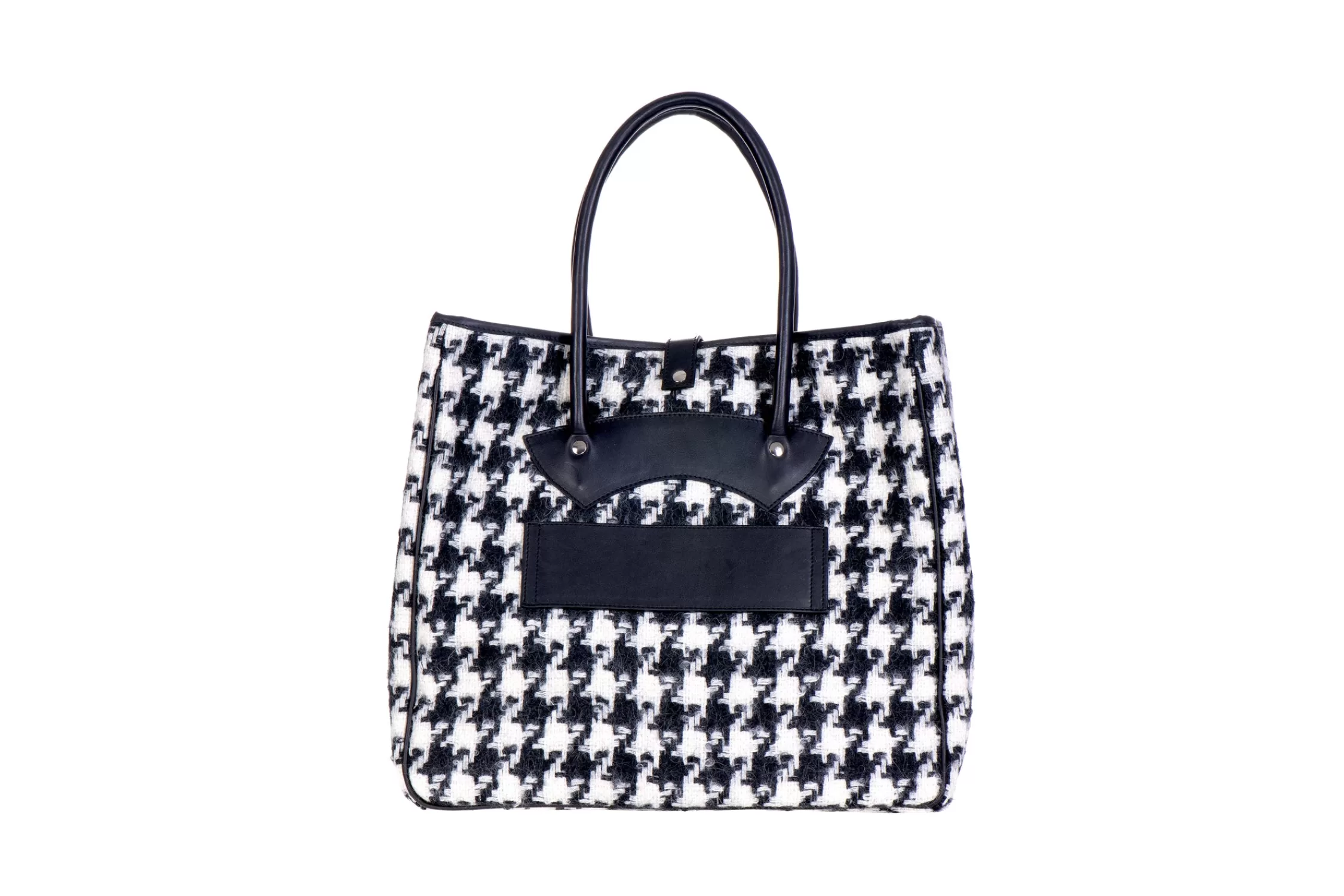 Totes*Stubbs & Wootton Houndstooth Holden Black