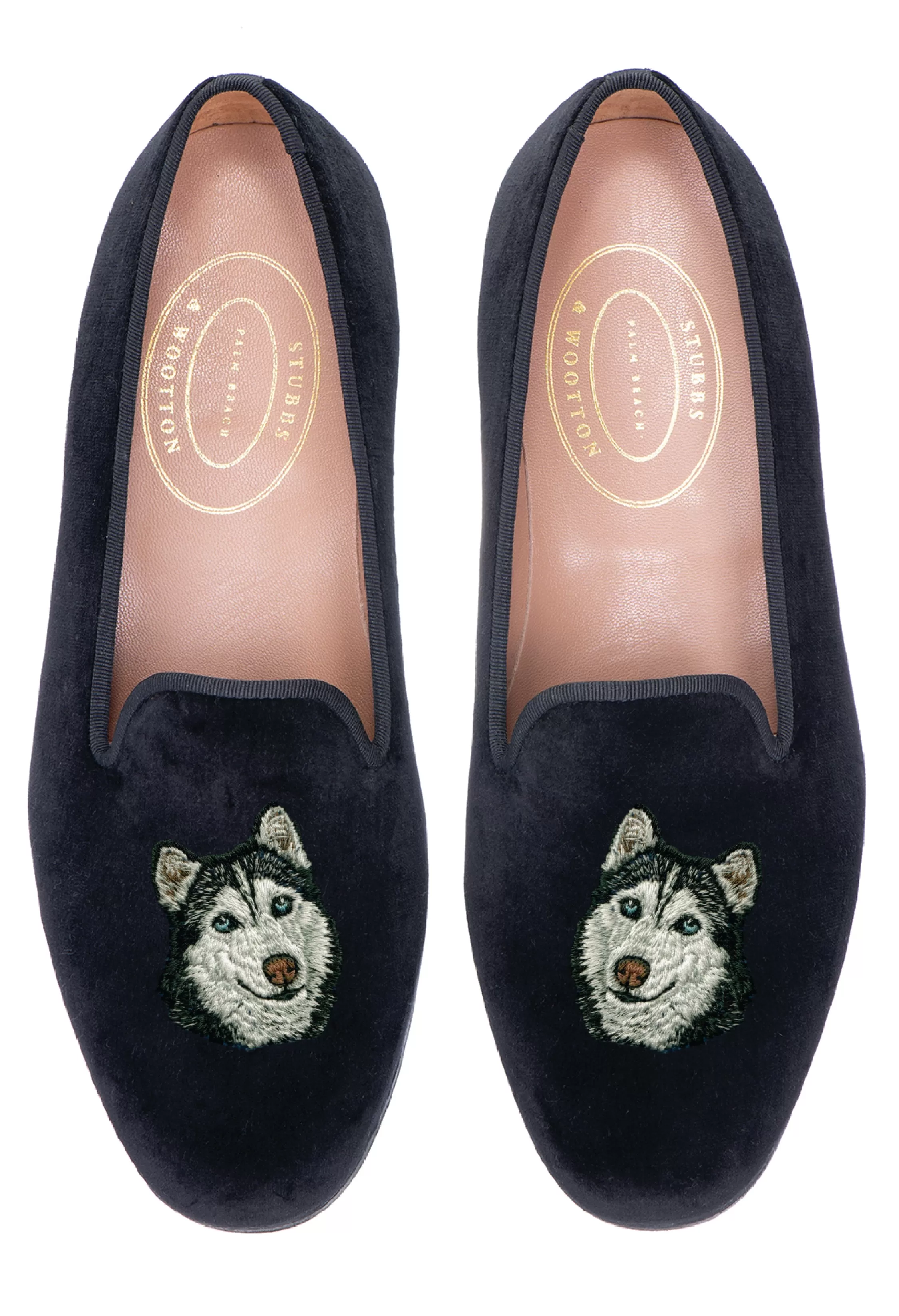 Slipper*Stubbs & Wootton Husky (Men) Black