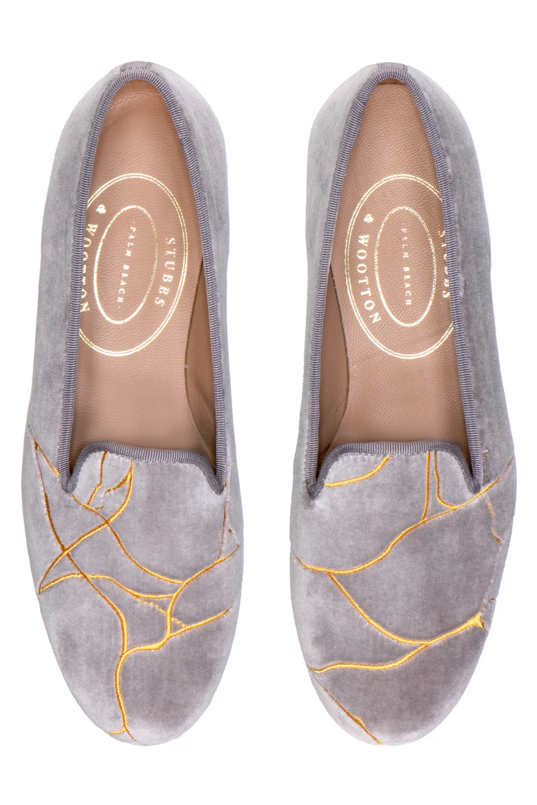 Slipper*Stubbs & Wootton Kintsugi Dove (Women) Gray