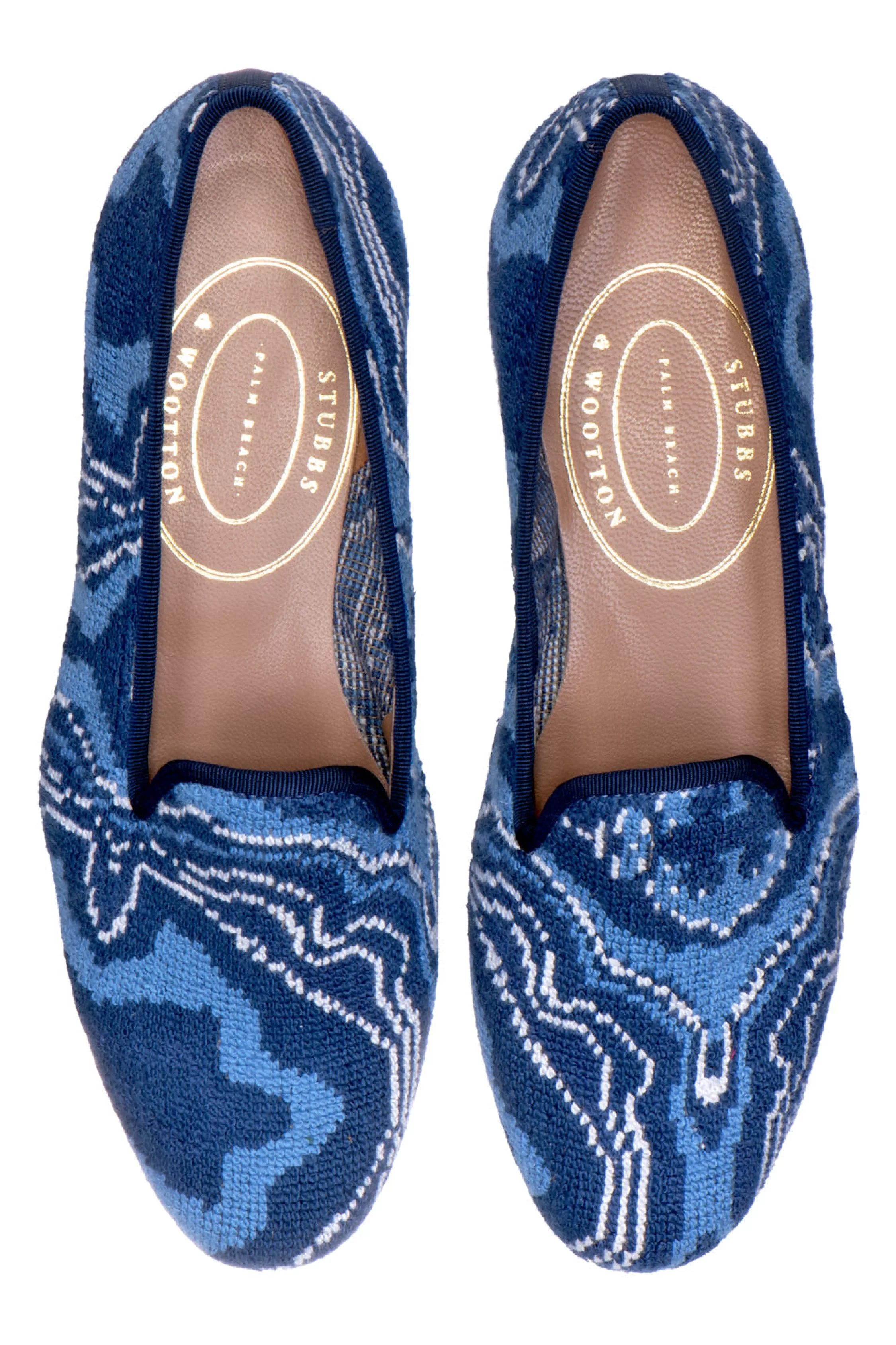 Slipper*Stubbs & Wootton Lazurite (Women) Navy