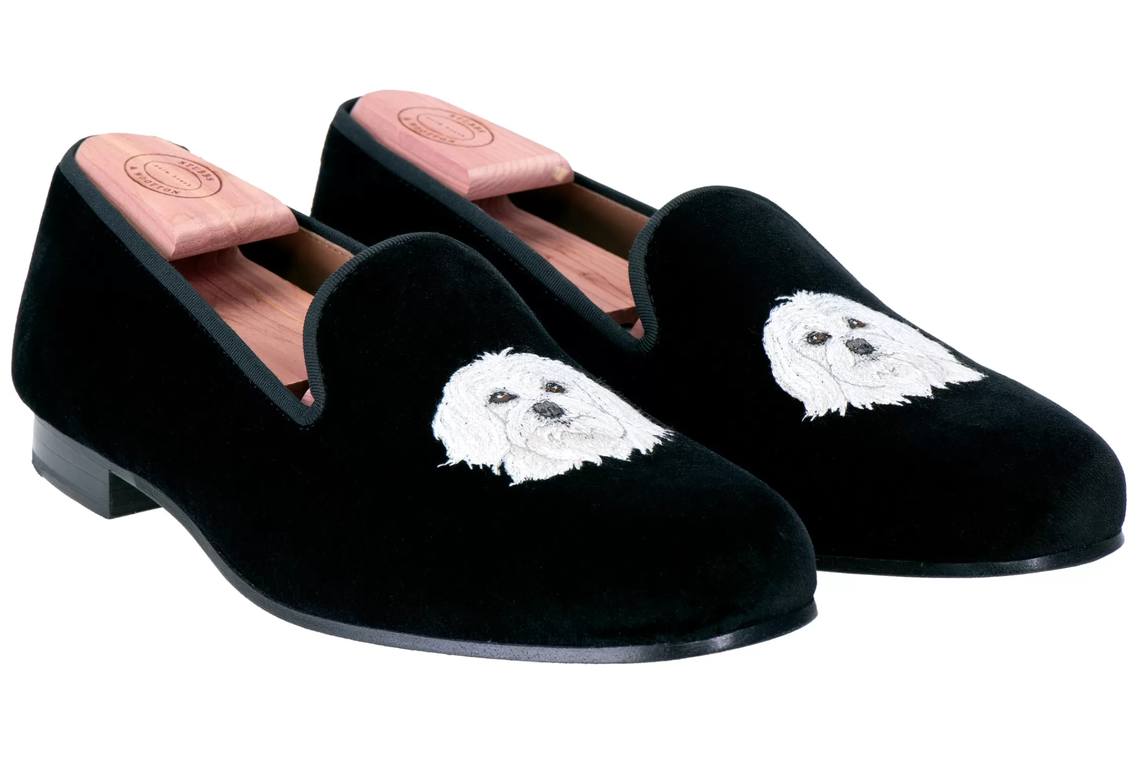 Slipper*Stubbs & Wootton Maltese (Women) Black