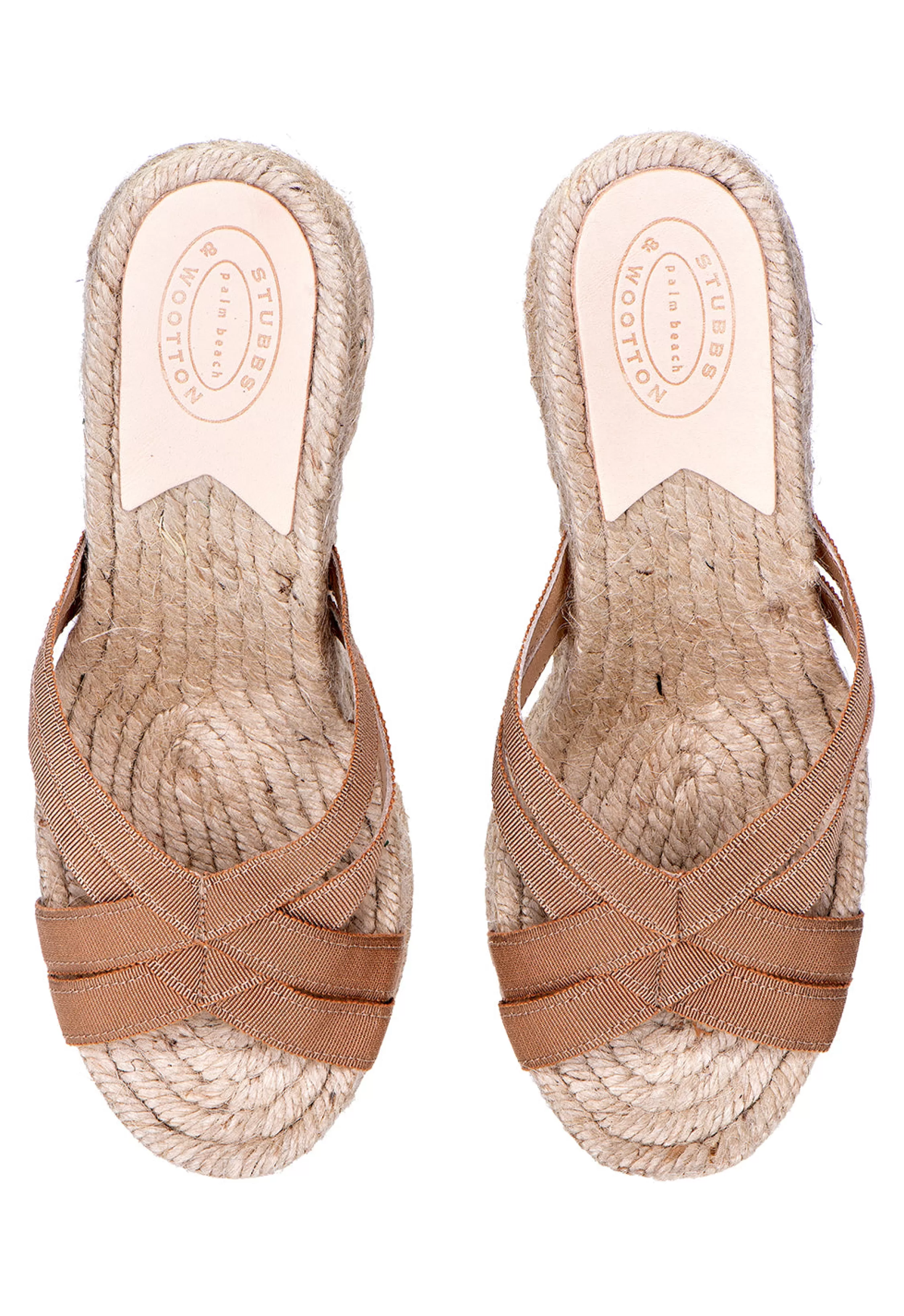 Espadrille*Stubbs & Wootton (Grace Cage) Natural