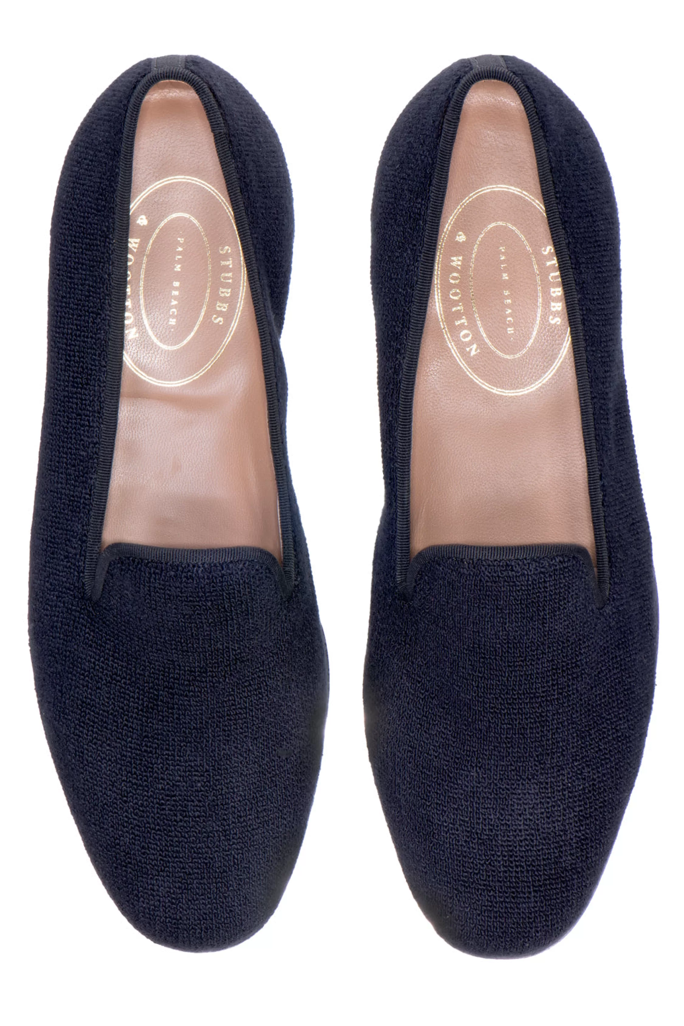 Slipper*Stubbs & Wootton Needlepoint Black