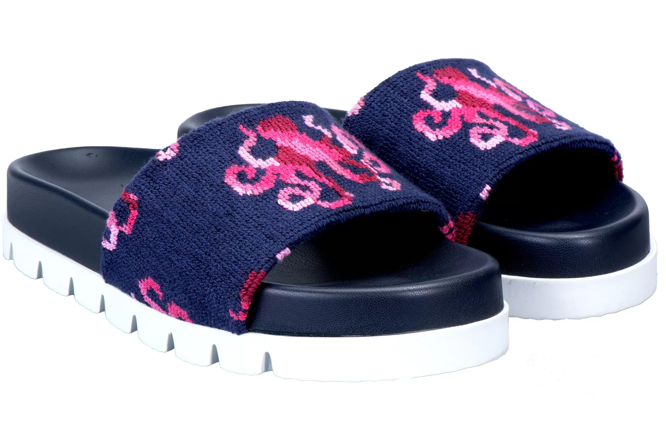 Slide*Stubbs & Wootton Octopi Slip (Women) Blue