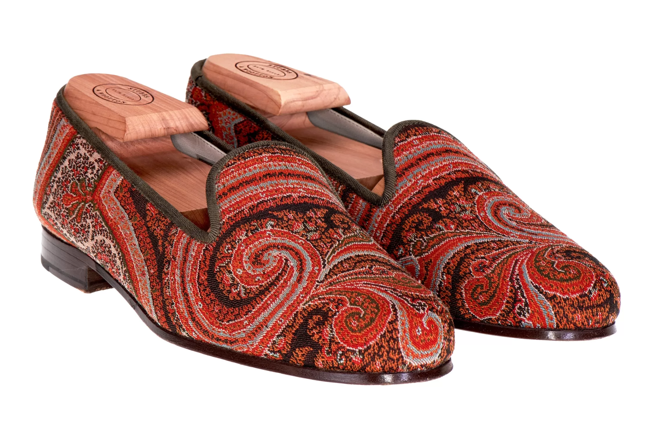 Slipper*Stubbs & Wootton (Women) Paisley