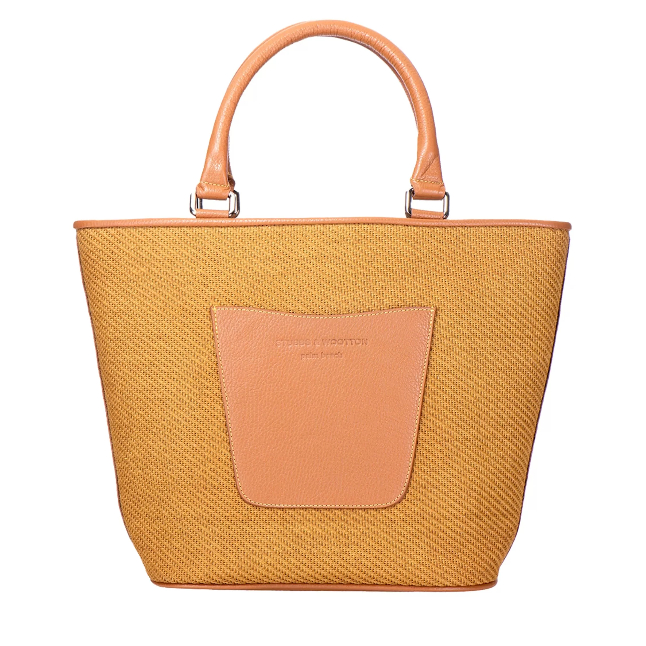 Mini Totes*Stubbs & Wootton Paja Midi Tote Natural