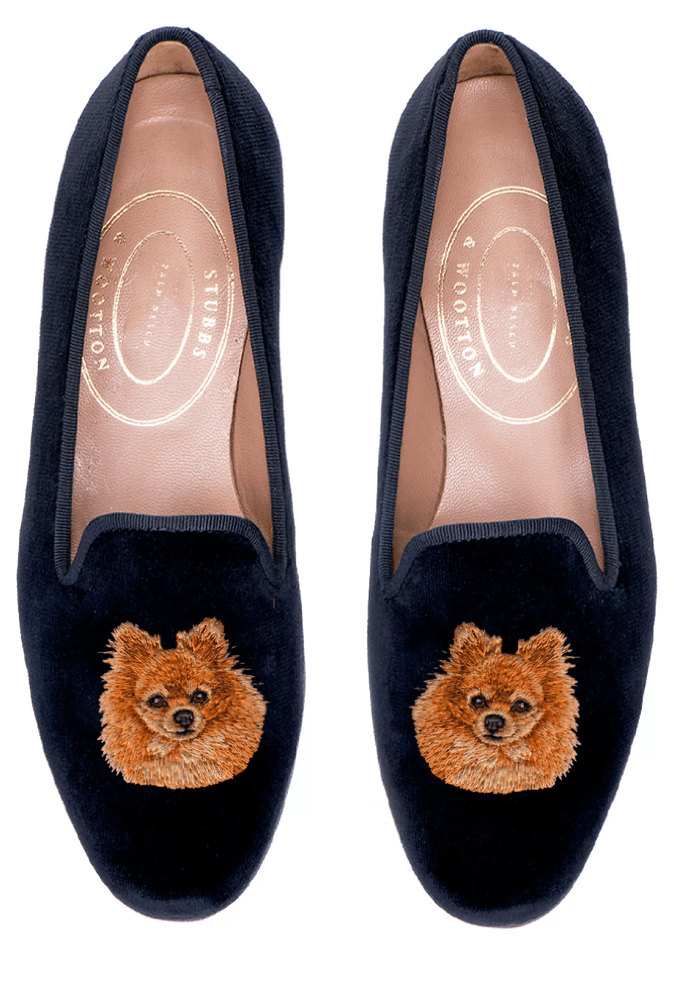 Slipper*Stubbs & Wootton Pomeranian (Men) Black