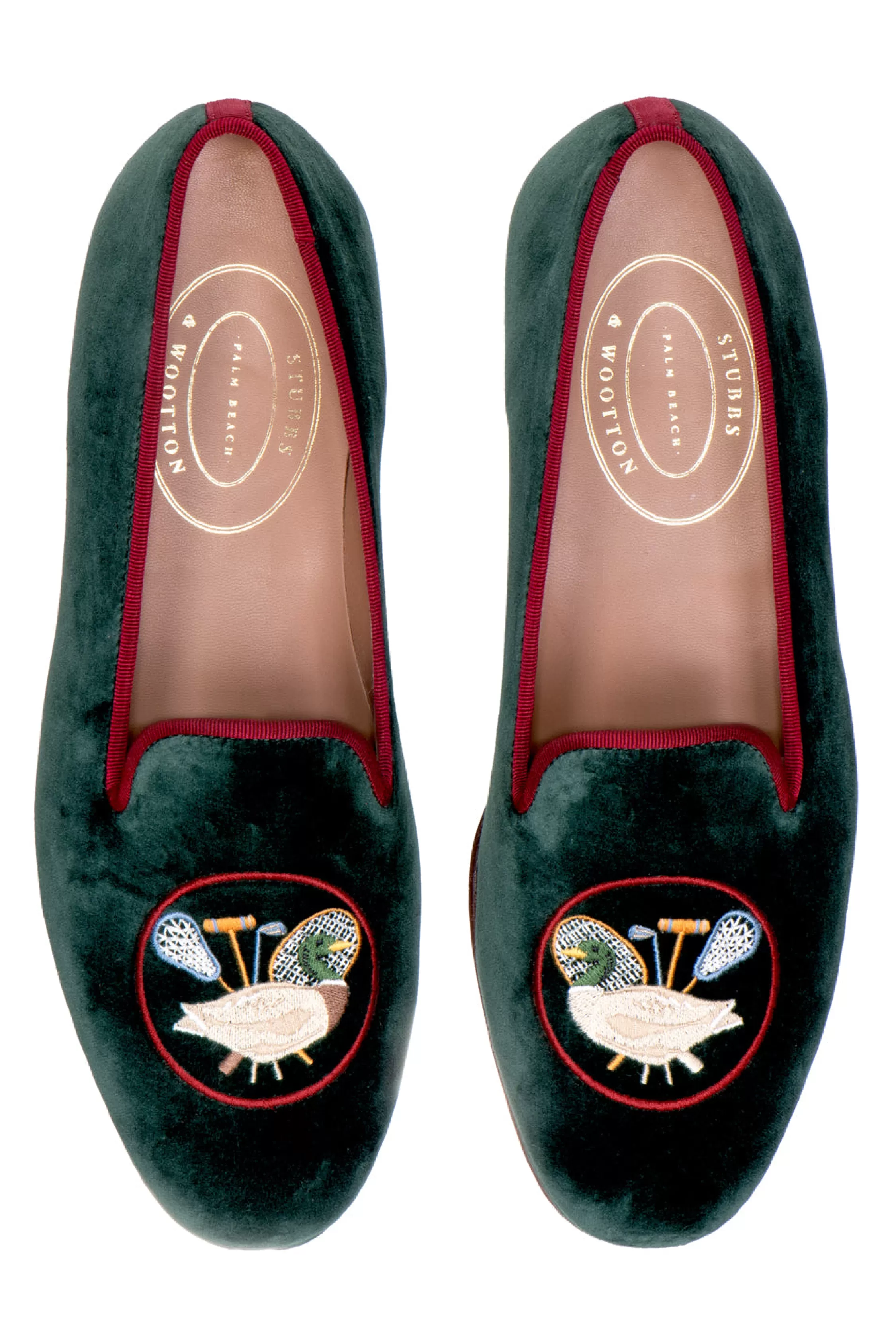 Slipper*Stubbs & Wootton Prep Hunter (Men) Green