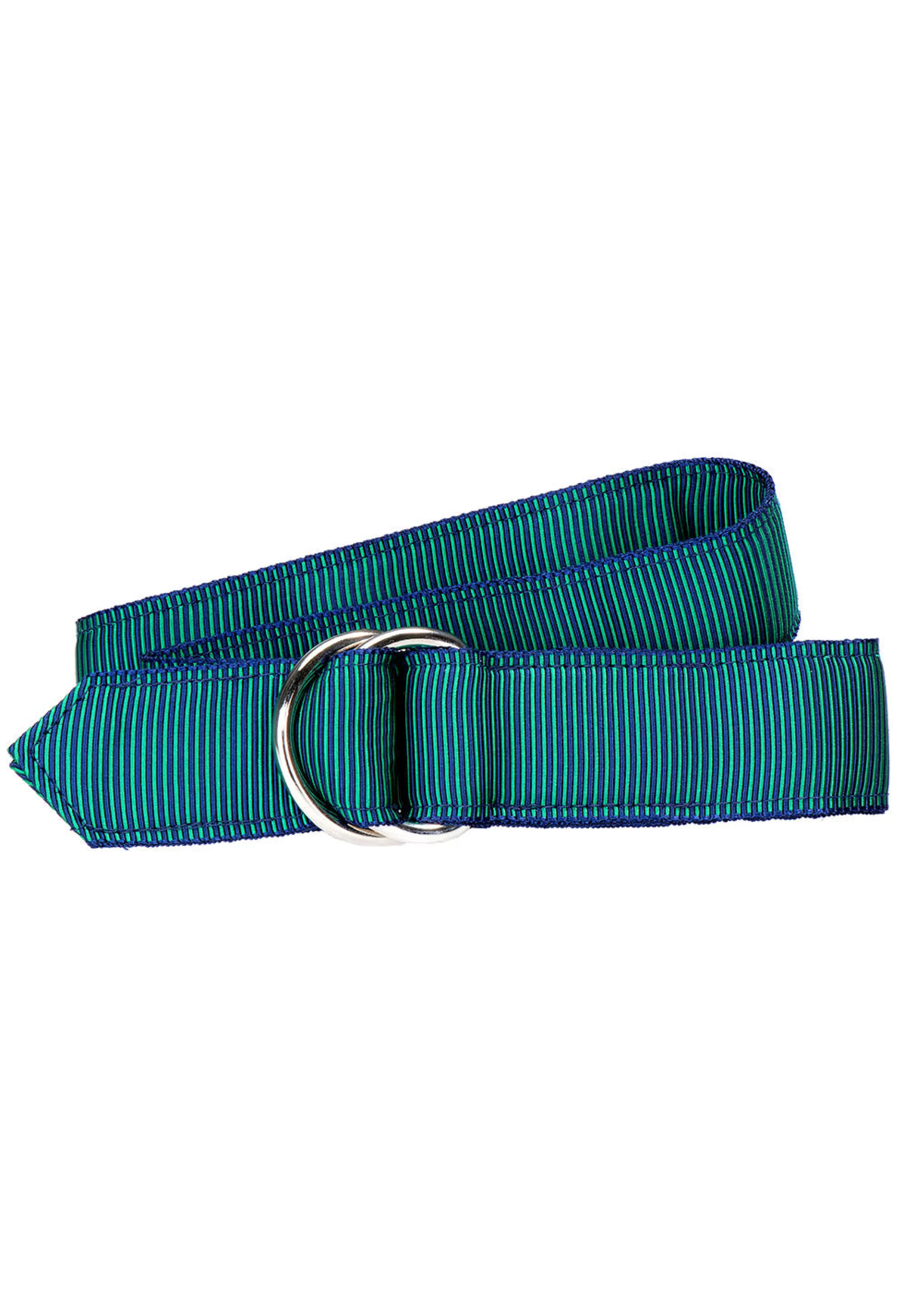 Belts*Stubbs & Wootton Ribbon Belt Vertical Green