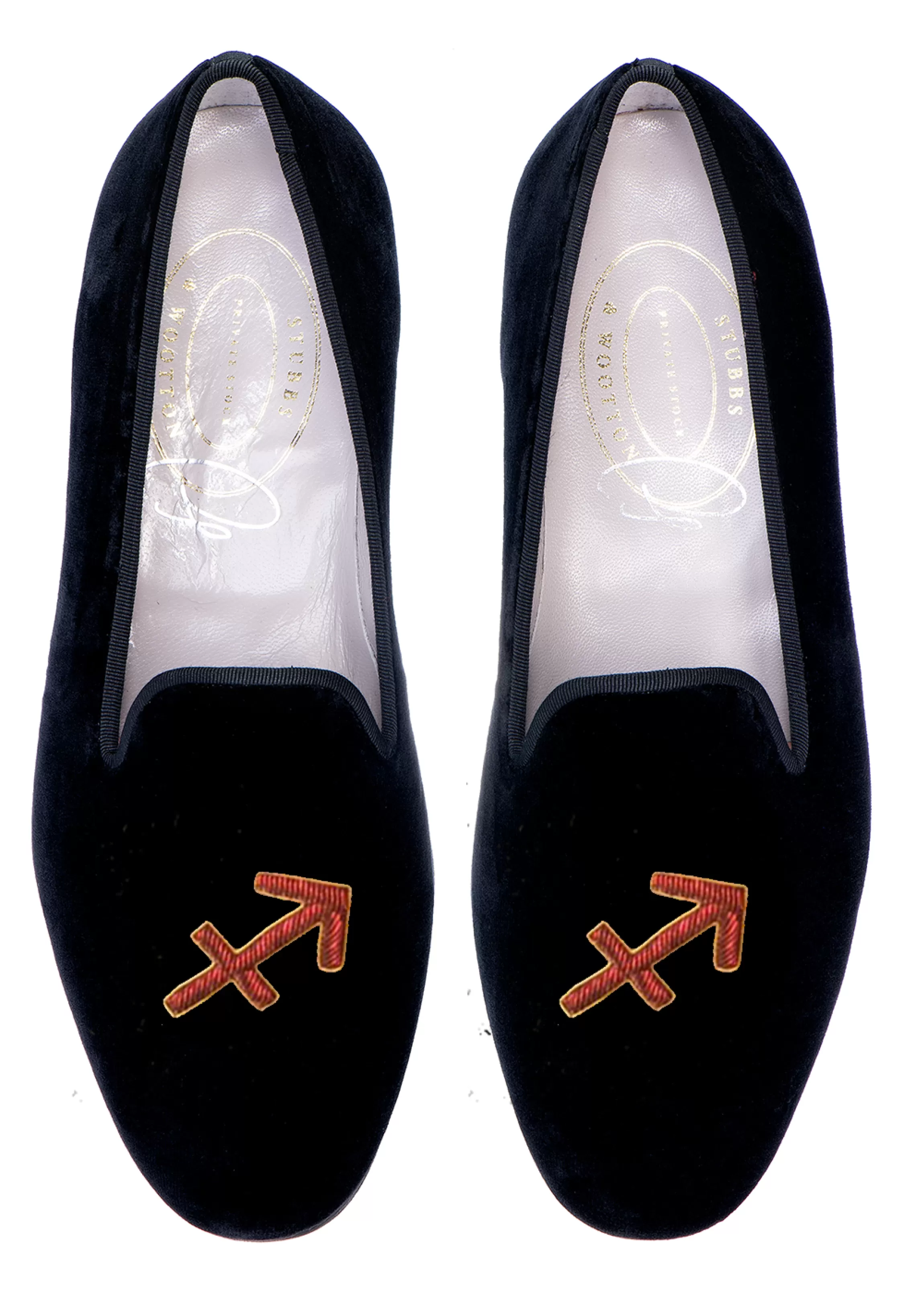 Slipper*Stubbs & Wootton Sagittarius Private Stock (Women) Black