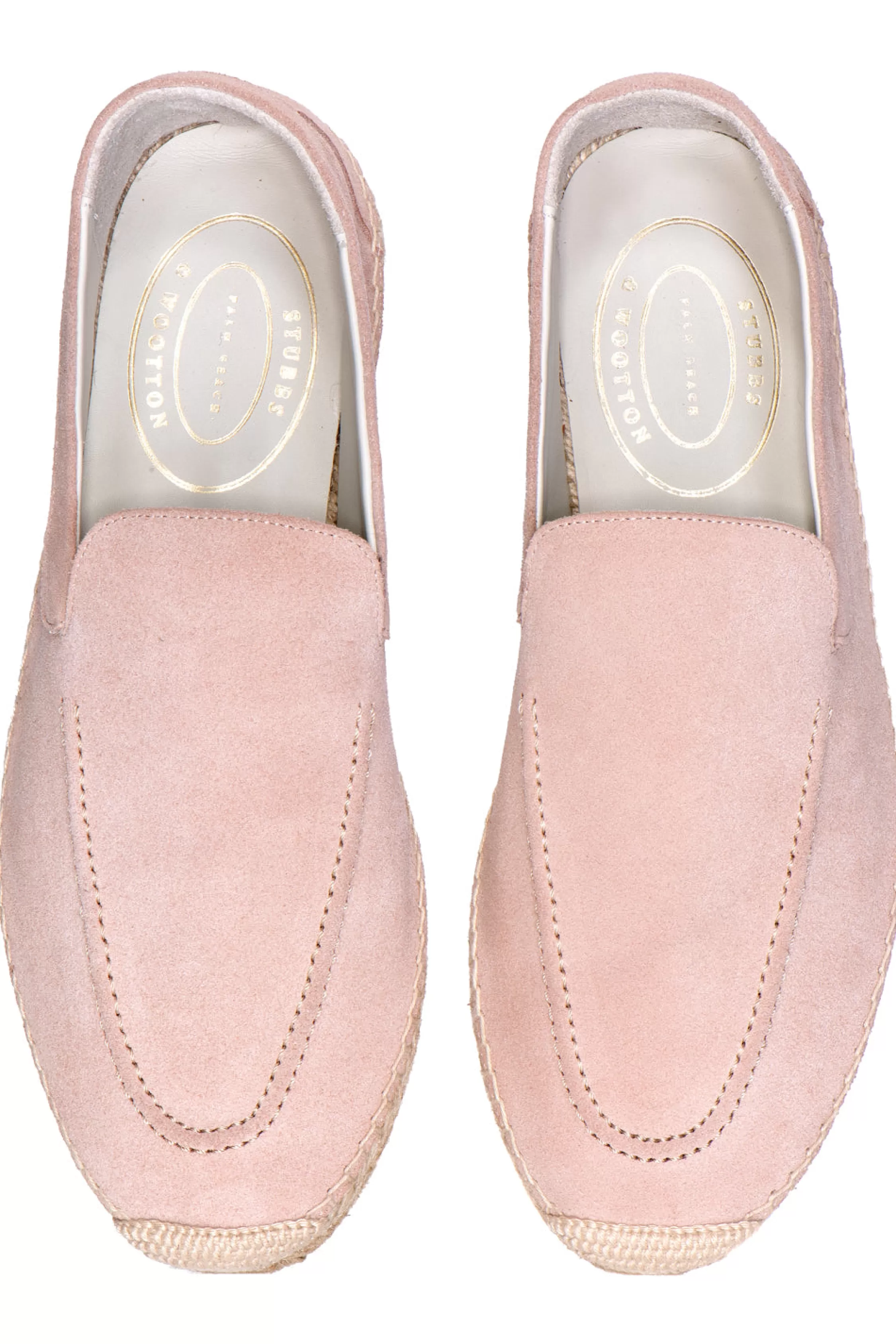 Espadrille*Stubbs & Wootton Sand Bertie (Men) Pink