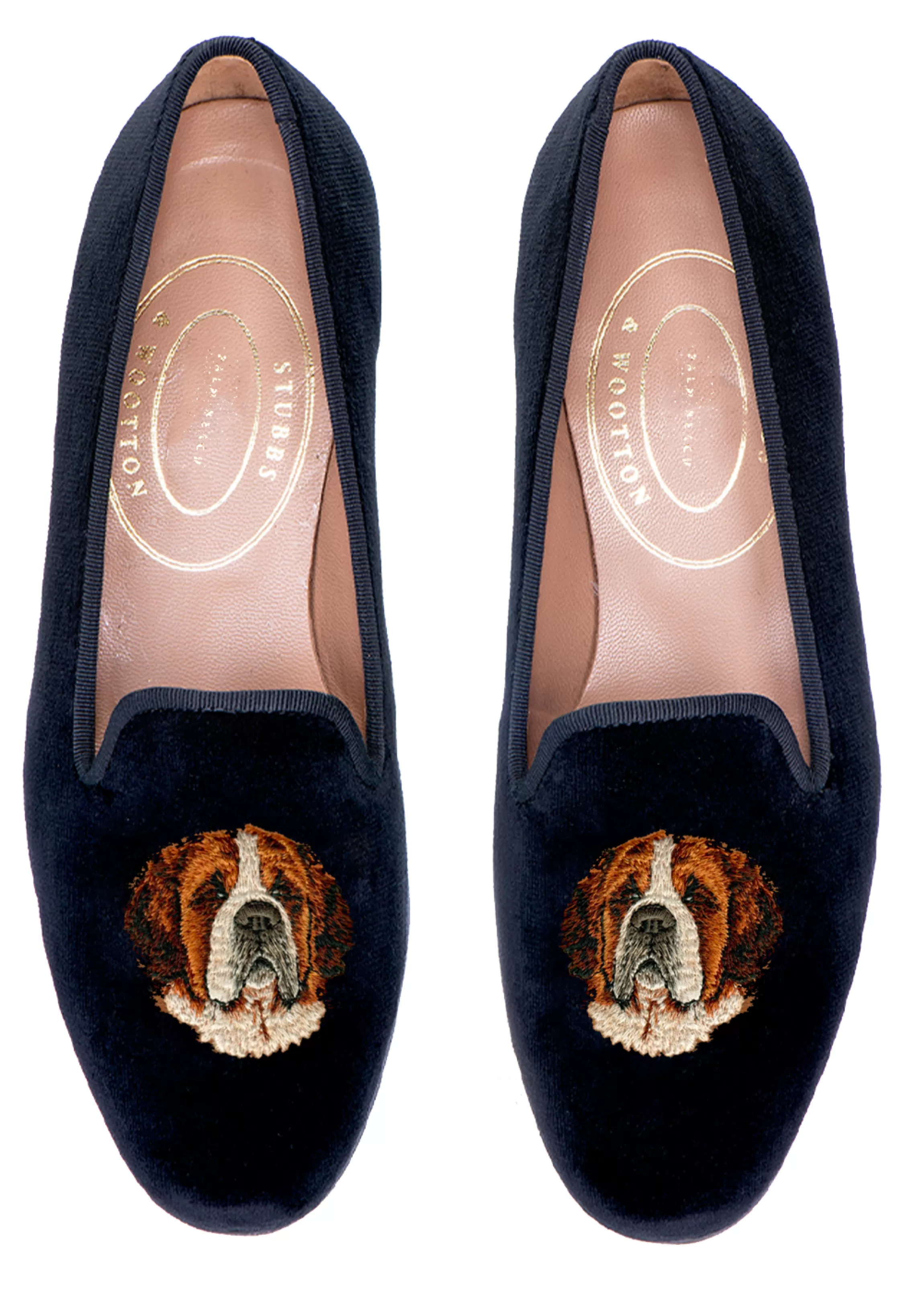 Slipper*Stubbs & Wootton St. Bernard (Women) Black